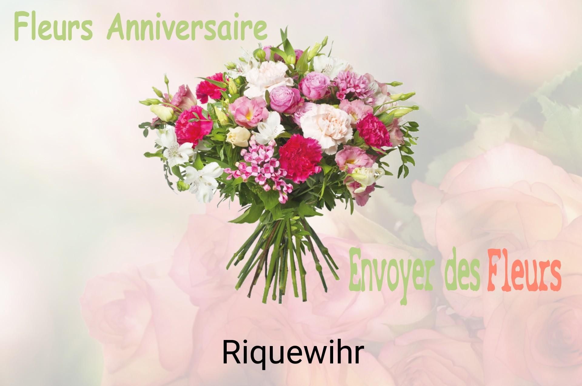 Bouquet de fleurs d’anniversaire livré à Riquewihr